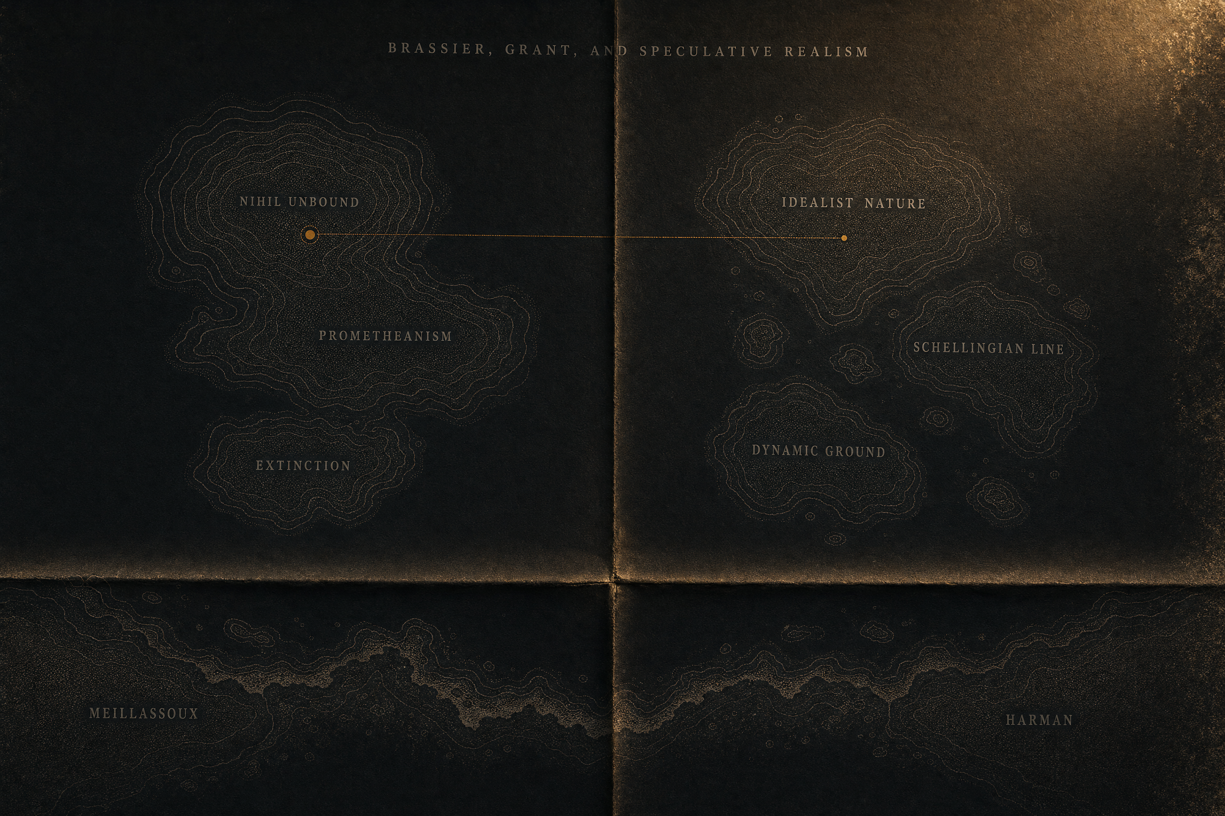 section cluster map for Brassier Grant And Speculative Realism: Accelerationism, Ray Brassier, Reza Negarestani, Brassier Grant And Speculative Realism: public editions and anchor texts