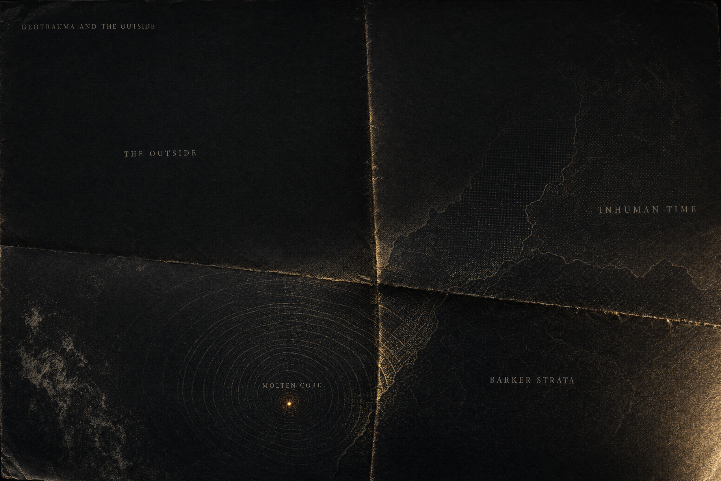 section cluster map for Geotrauma And The Outside: Numogram, Hyperstition, Reza Negarestani, Nick Land