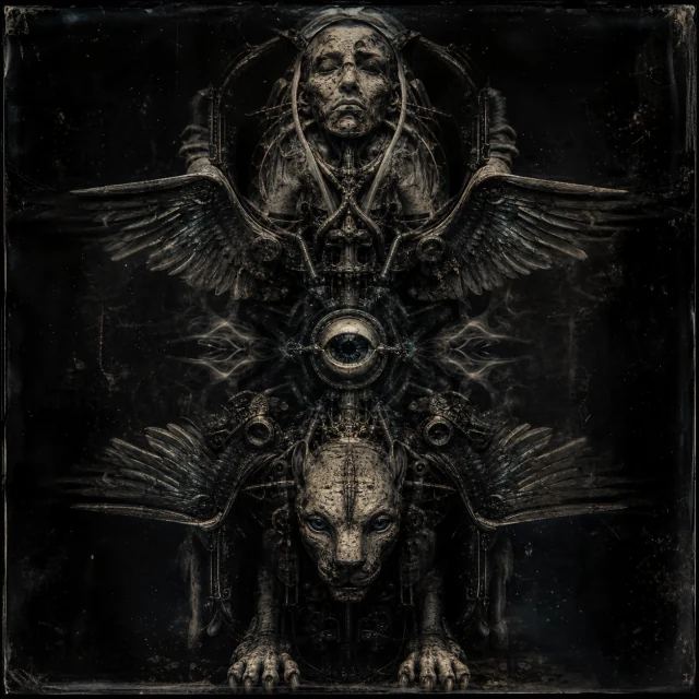 Generated editorial portrait for Ixigool, Pandemonium slot M04, net-span 3::1: Over-Ghoul; amphidemon of Tridentity (Sphinx-time).