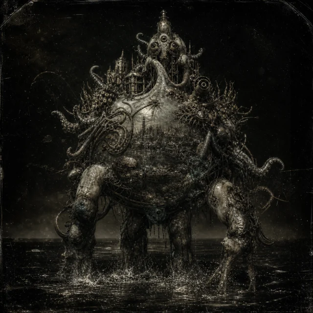 Generated editorial portrait for Bubbamu, Pandemonium slot M22, net-span 7::1: After Babylon; cyclic chronodemon of Relapse.