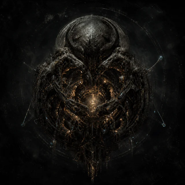 Generated editorial portrait for Ununak, Pandemonium slot M40, net-span 9::4: Blind Catastrophe; amphidemon of Convulsions.